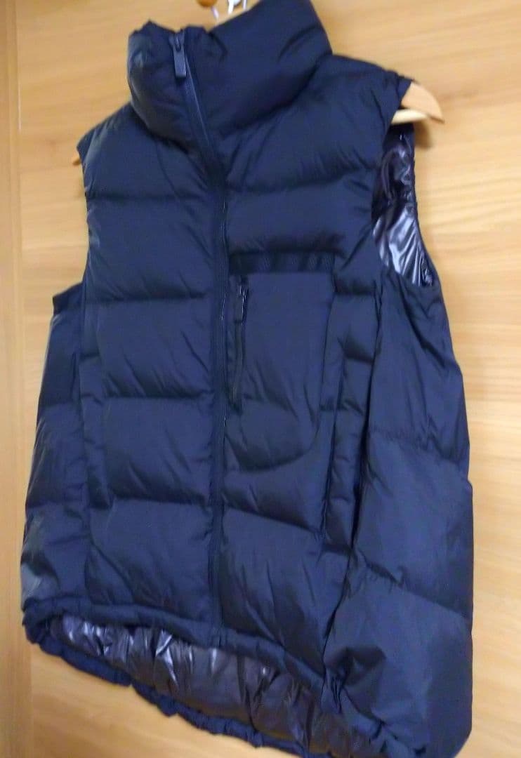 【未使用】ユニクロ　＋J　ジルサンダー　ダウンボリュームベスト　ブラック　S