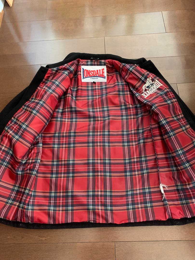 英国製　ロンズデール　ウールジャケット 666 ネバートラスト　ブラック