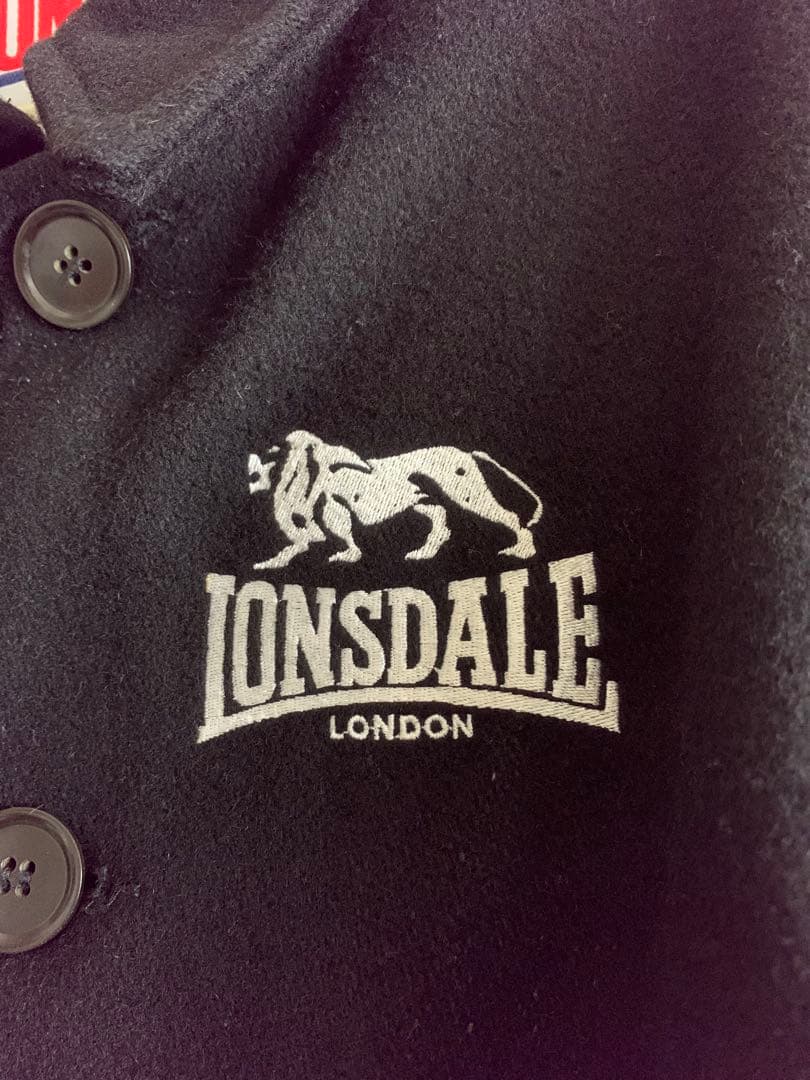英国製　ロンズデール　ウールジャケット 666 ネバートラスト　ブラック