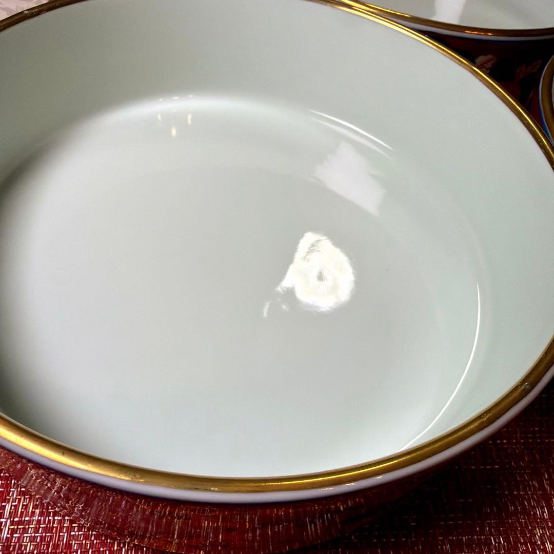 ー有田焼ー 【極美品】 日肥其泉作 昭和年製 極錦金彩古伊万里 陶器三段重