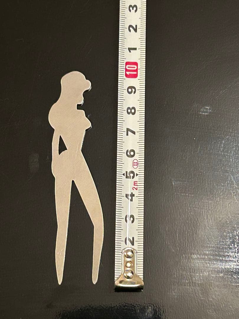 超オシャレ女性シルエットのデザイン グリーンフォーク 10枚セット