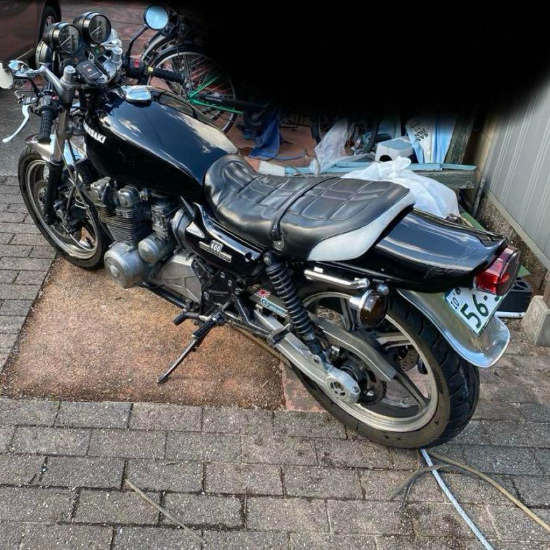 ゼファー400 Z2仕様　リアフェンダー