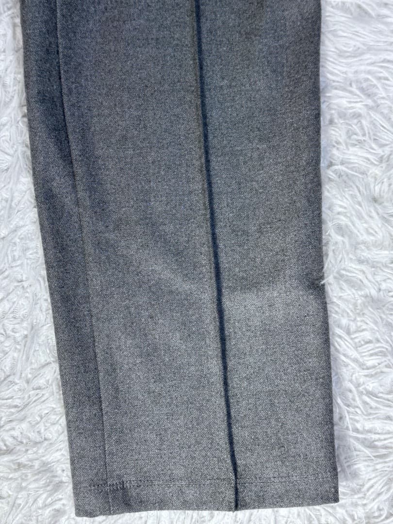 極美品 AOURE アウール ウォームパンツ スラックス Ｌ　グレー