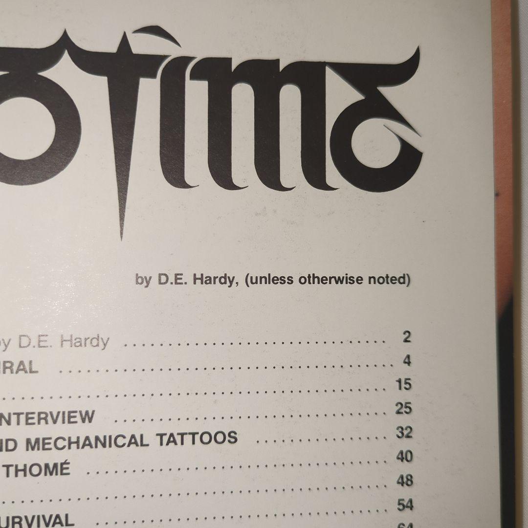 希少 Tattoo Time 『Love & Death Tattoos』写真集