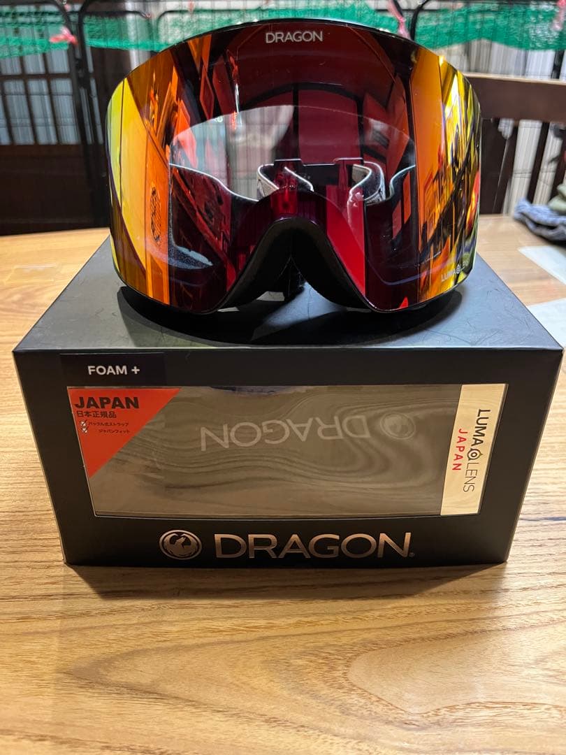 ドラゴン　 Dragon ゴーグル　PXV edo J RED ION