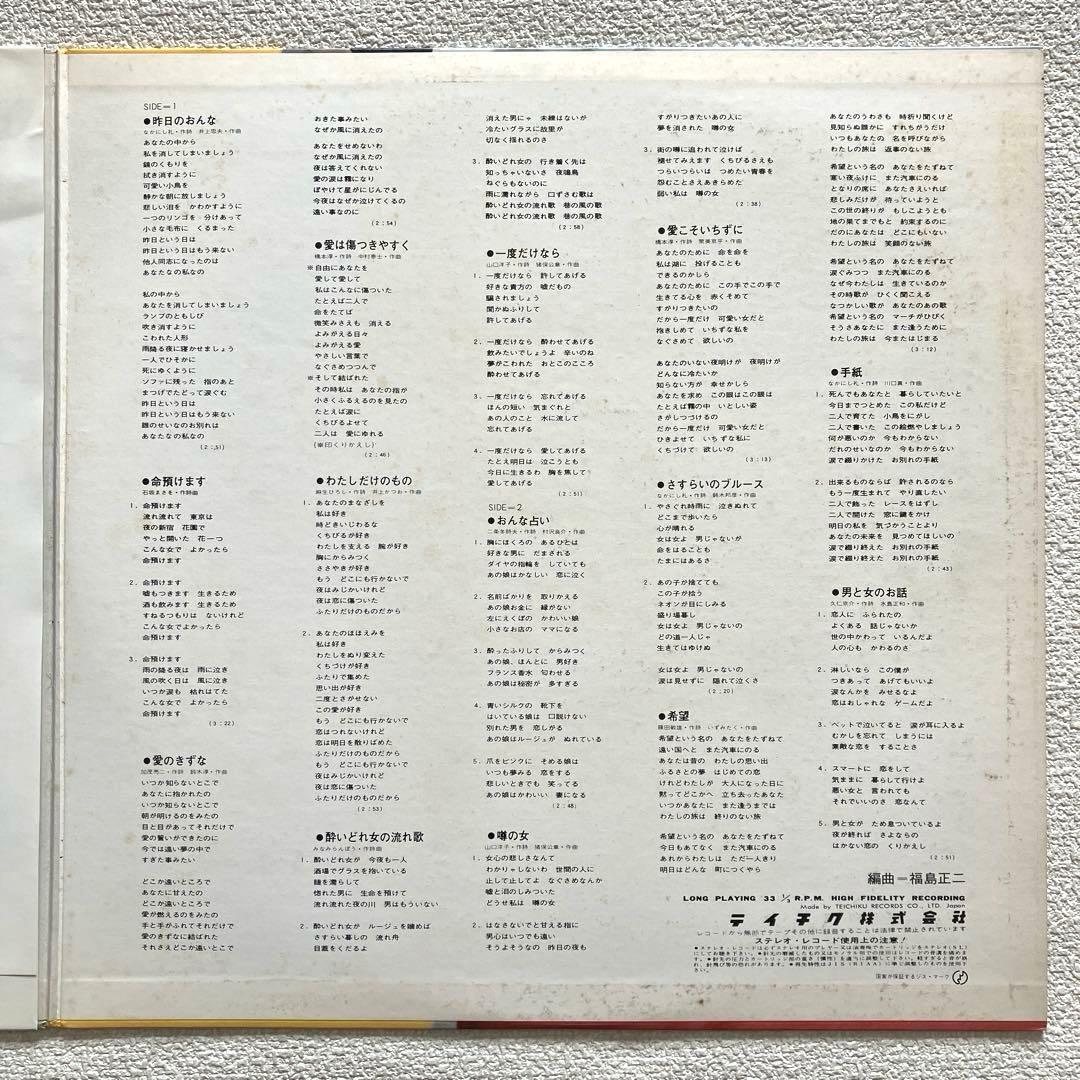 ロマンチック・ギター ニューヒット歌謡ベスト14 　カンノ・トオル　LPレコード