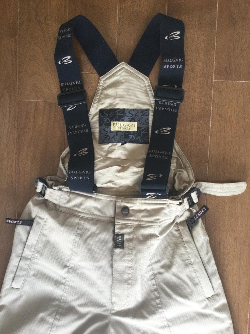 【レア】ブルガリ BULGARI　スノボ・スキーウェア＆グローブセット日本製