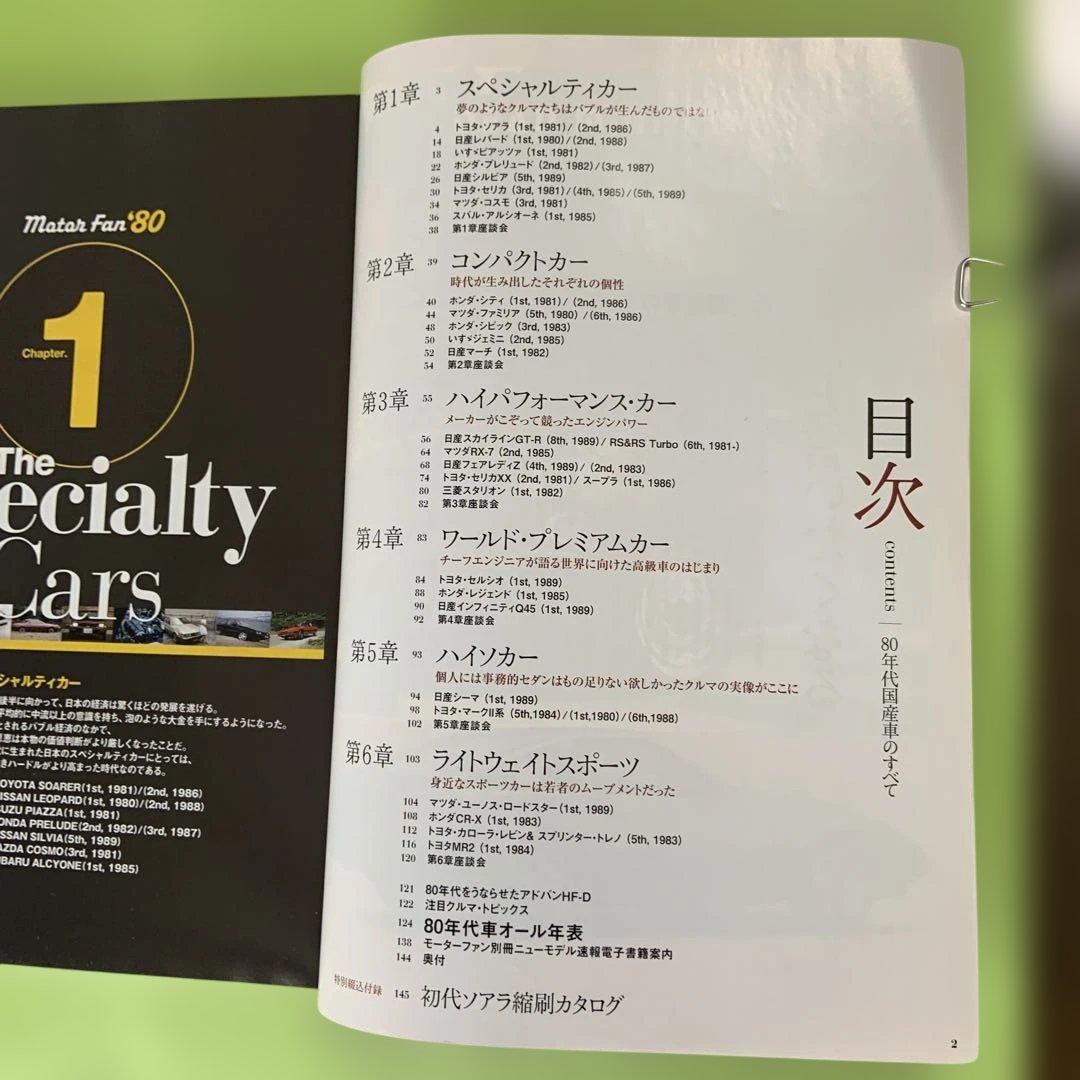 80年代国産車のすべて