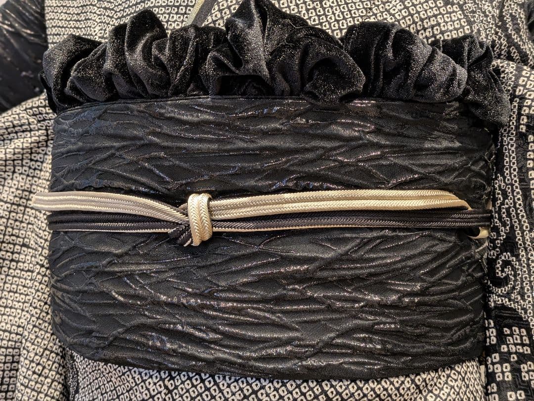 のん様 総絞り 振袖フルセット 身丈162裄67.5 黒 成人式 逸品