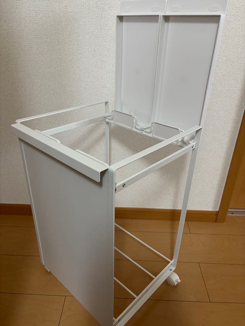 tower 山崎実業　キッチンゴミ箱　蓋付き / 目隠し / ２分別