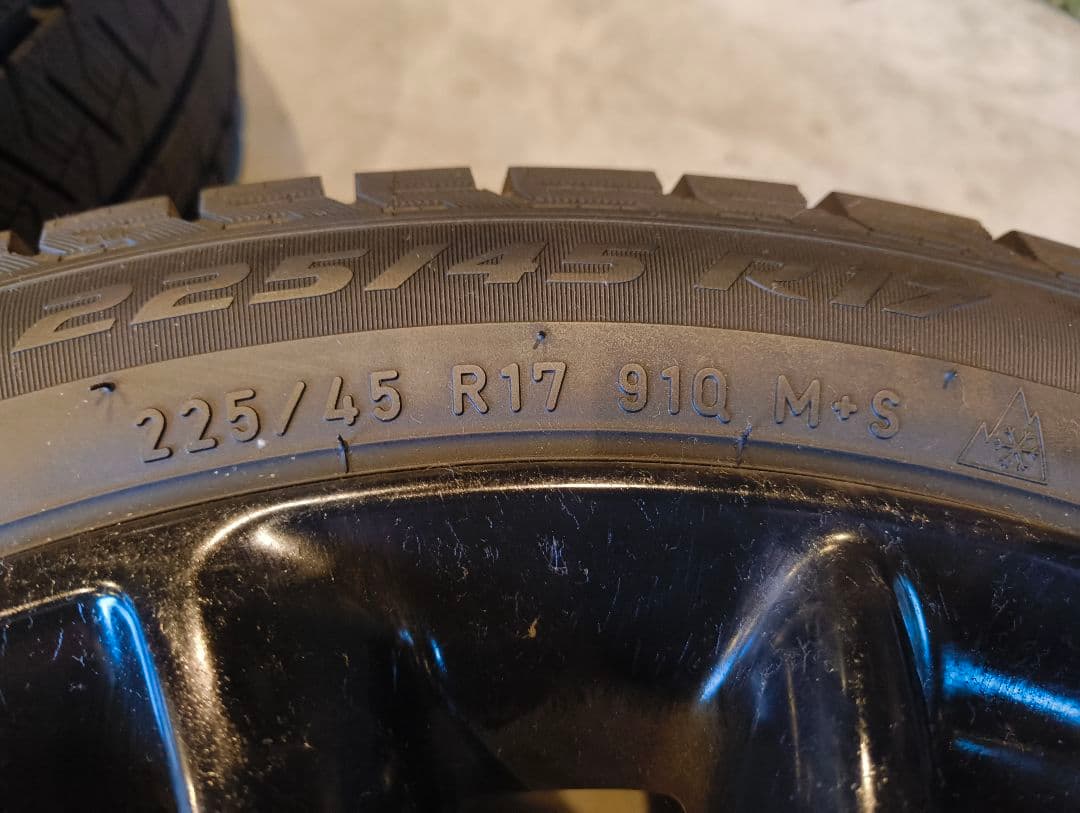 dba-ln20 f54 MINI タイヤホイール 4本セット