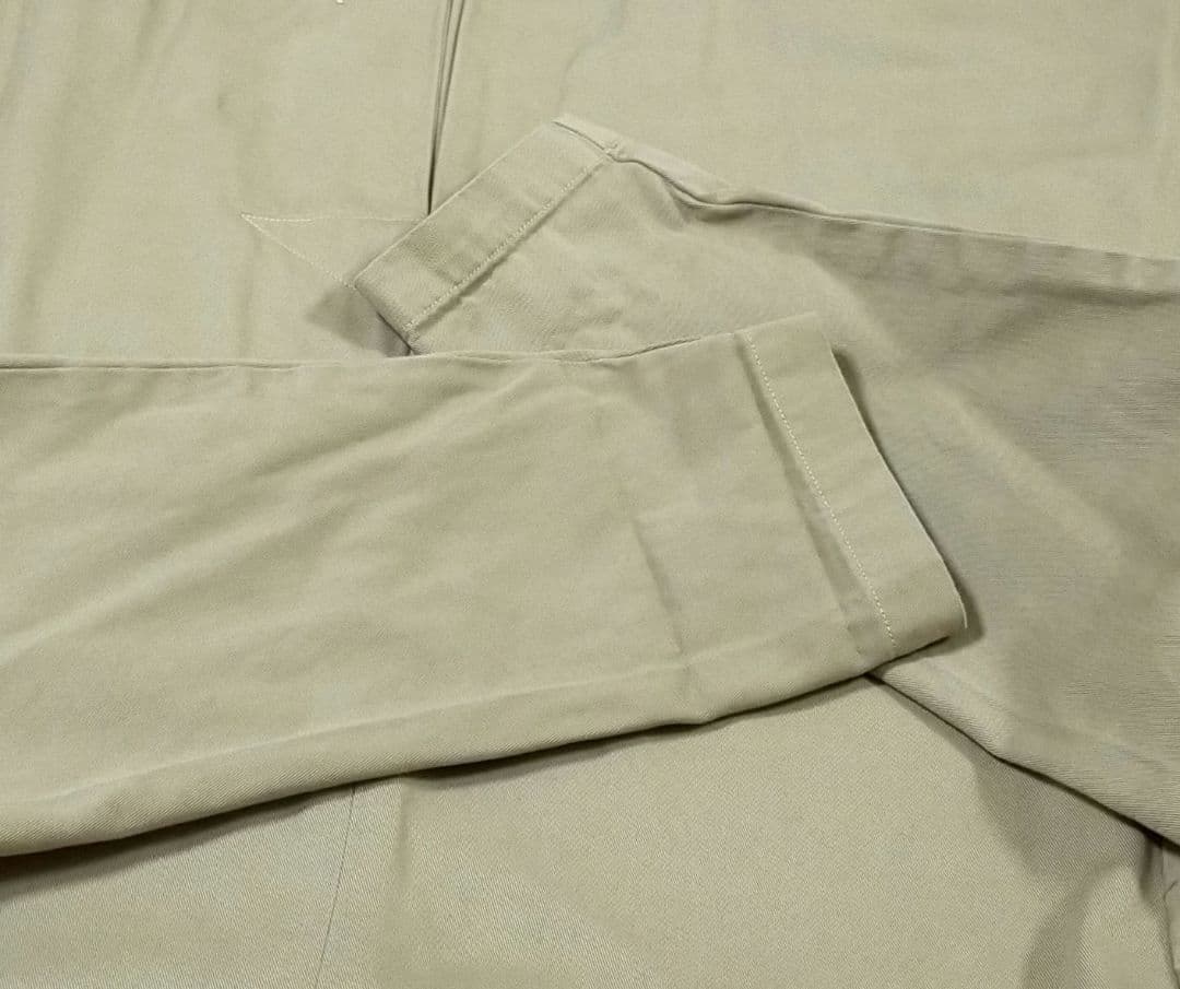 HARVESTY ハーベスティ チノクロスオーバーコート ロングコート　サイズ1