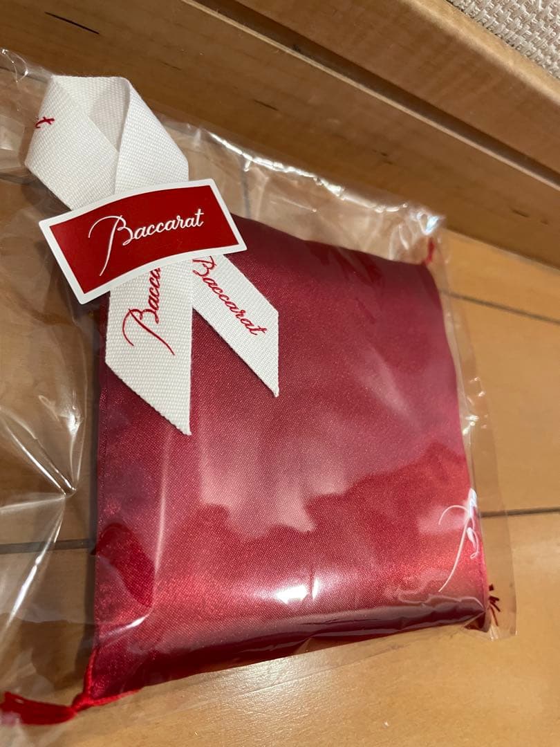 最新版　Baccarat（バカラ） 赤色 座布団　まねき猫　ダルマ用