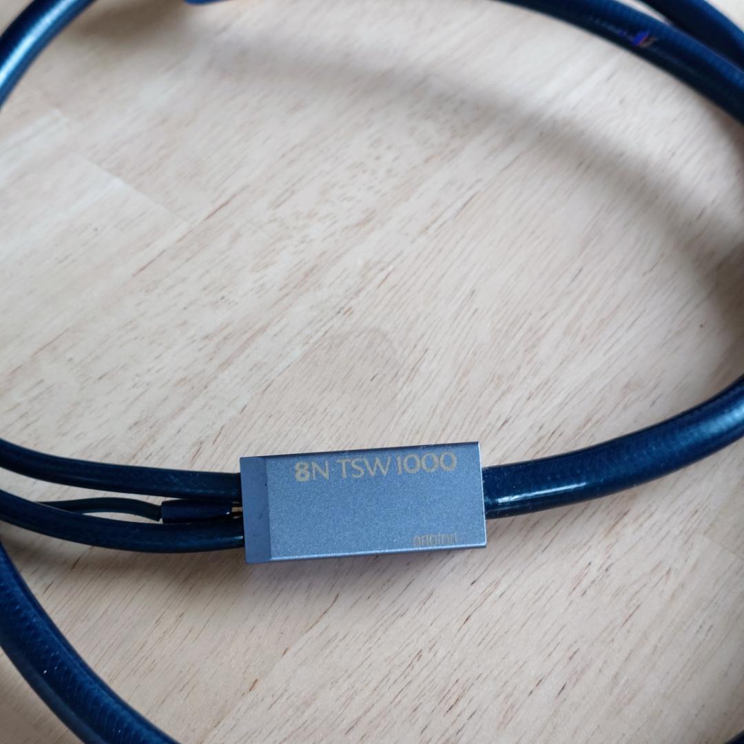 ケーブル・シールド LWL09 ortofon 8N-TSW1000 1.2m