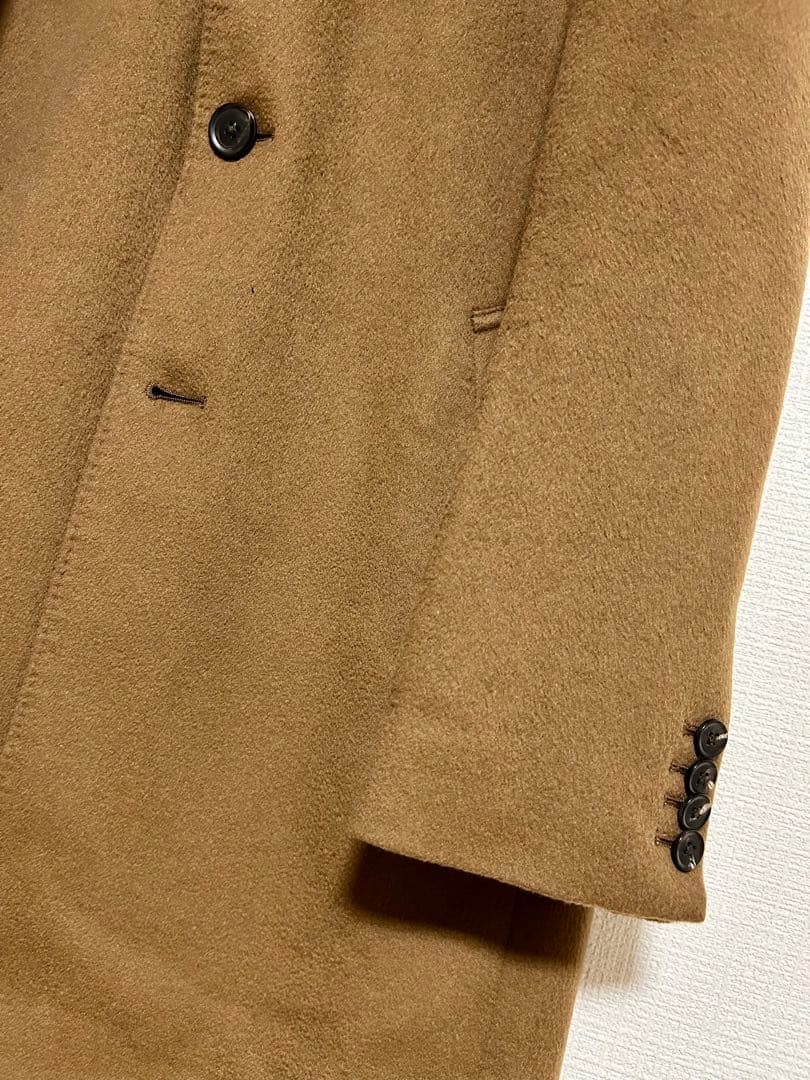 UNIVERSAL LANGUAGE チェスターコート カシミヤ100%