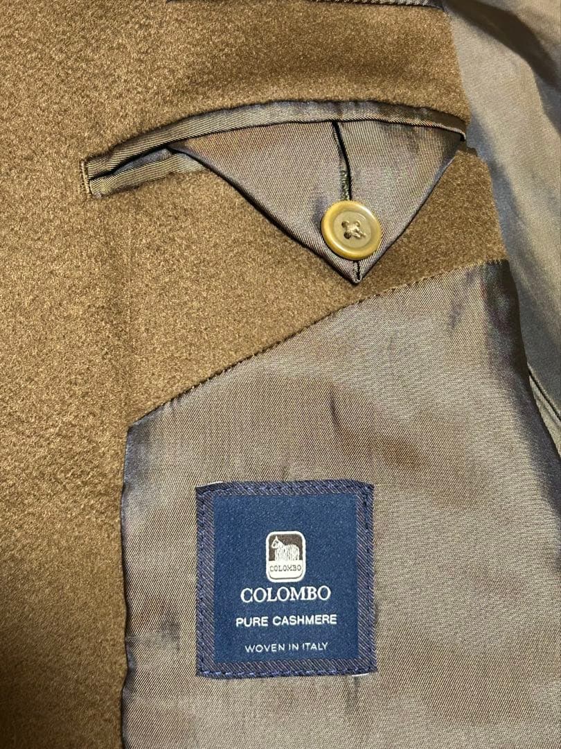 UNIVERSAL LANGUAGE チェスターコート カシミヤ100%