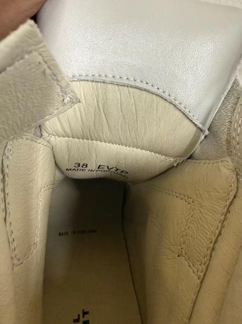 美品isabel marantベージュ スエード ハイカットスニーカー