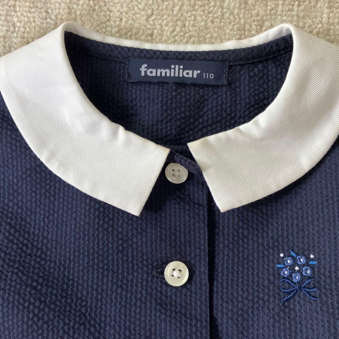 familiar・現行品・110cm・フォーマル・お受験