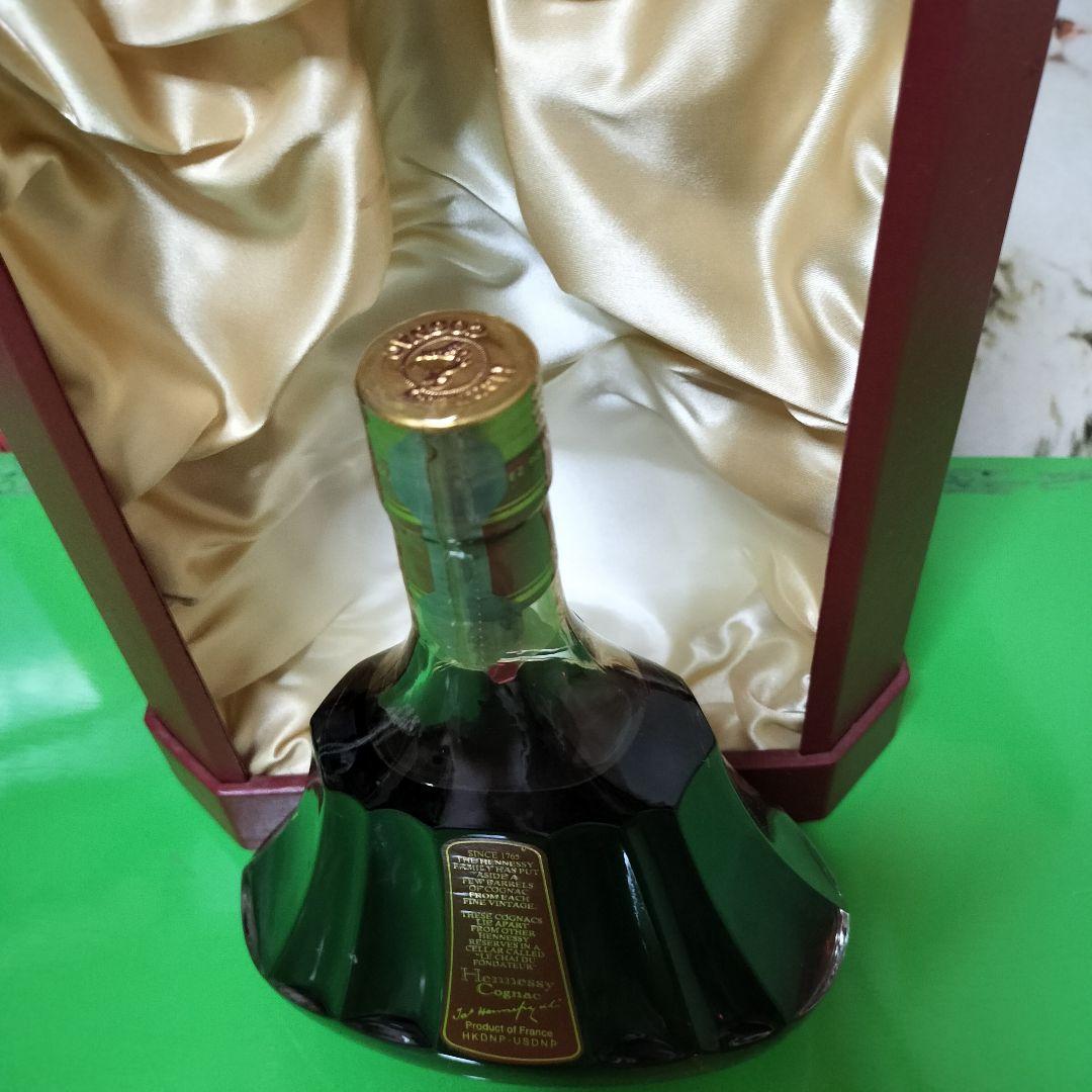 Hennessy ブランデー 700ml クリスタルサンドブラストグラス付き