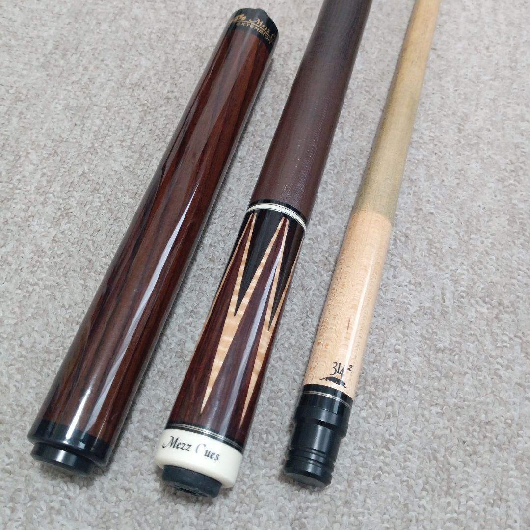 mezzビリヤードキューセット