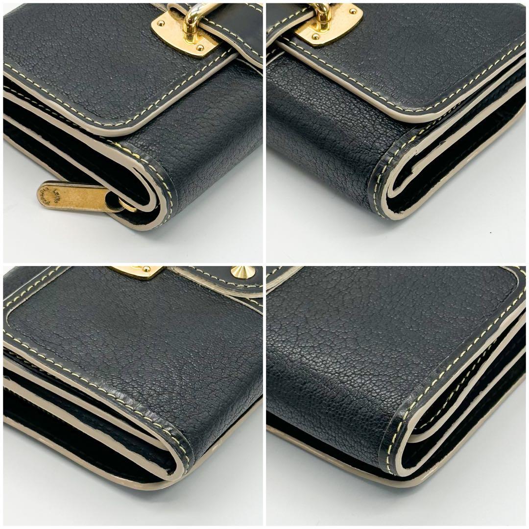 【激レア】ルイヴィトン ポルトフォイユ ソンプテュ 三つ折り コンパクト スハリ