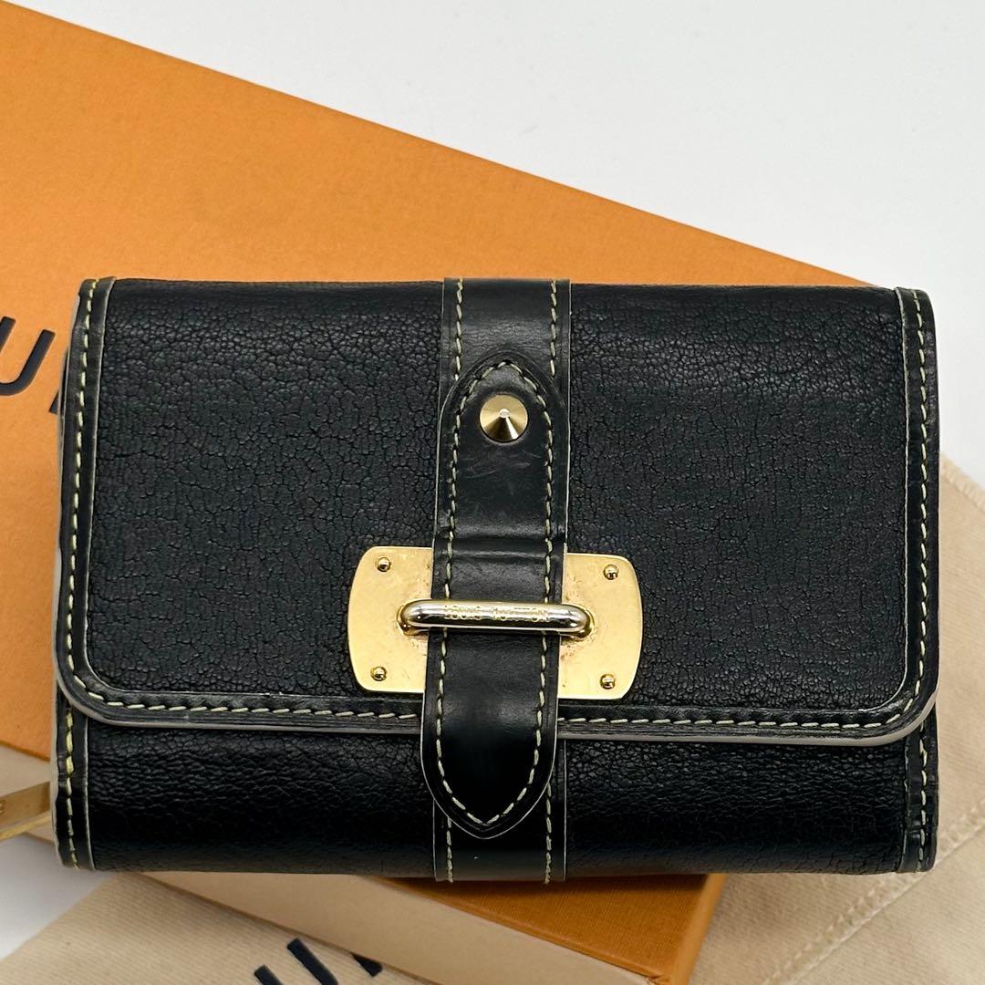 【激レア】ルイヴィトン ポルトフォイユ ソンプテュ 三つ折り コンパクト スハリ