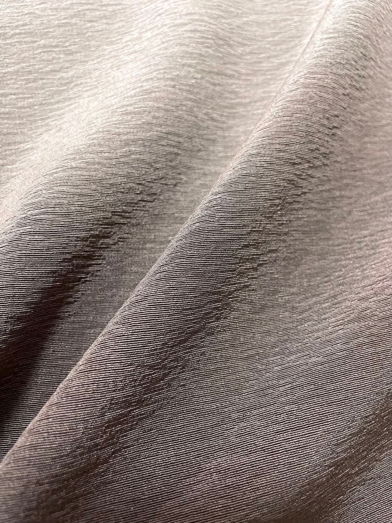 暈し 上品 江戸鼠色 付け下げ訪問着 紋なし ガード加工