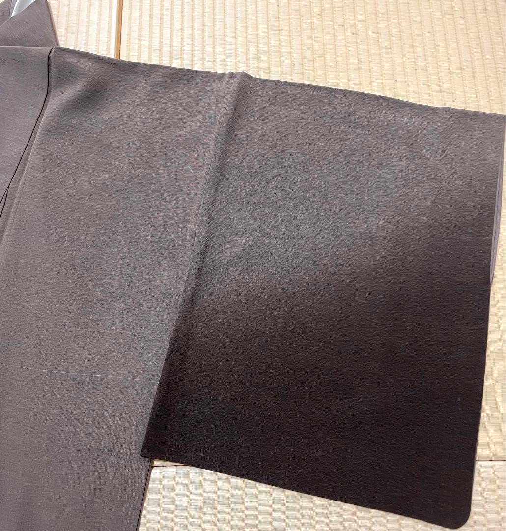 暈し 上品 江戸鼠色 付け下げ訪問着 紋なし ガード加工