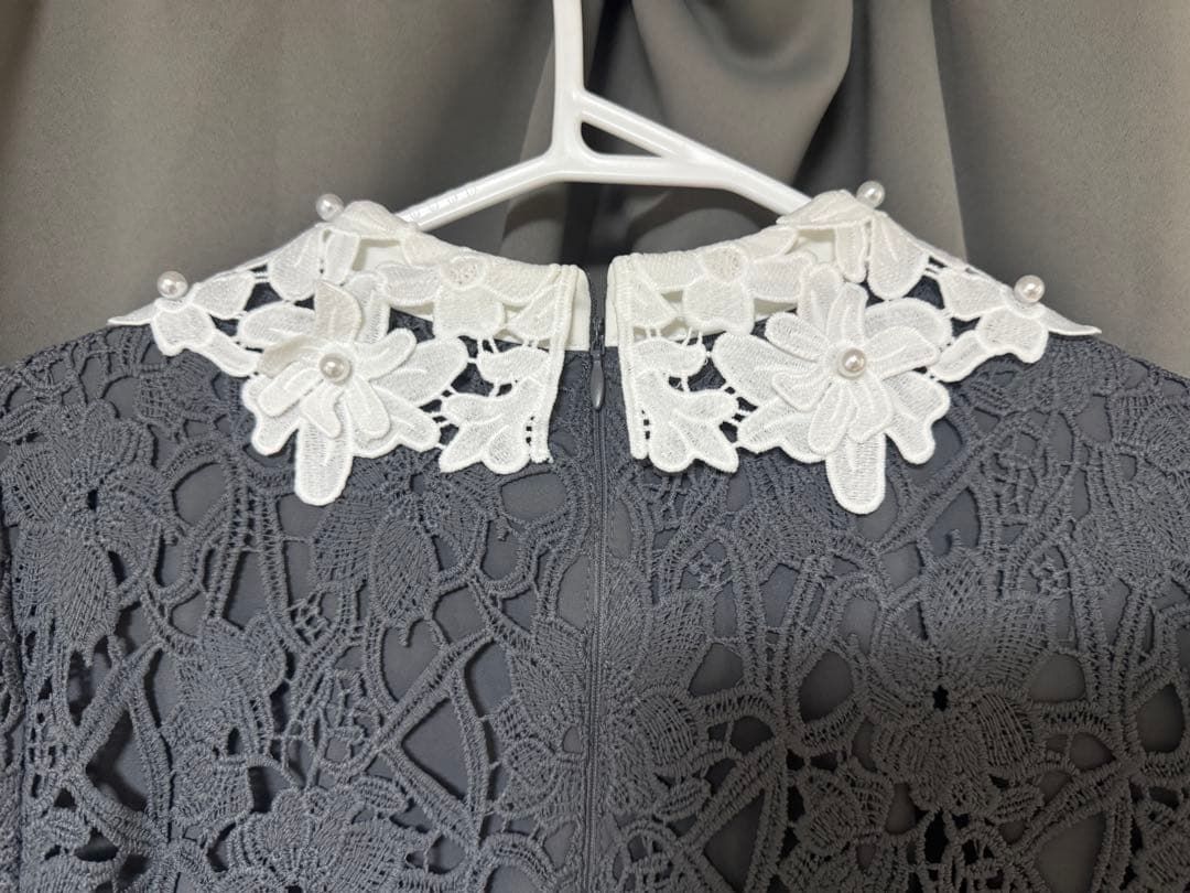 Leja LEJA 花柄レースカラー Mサイズ