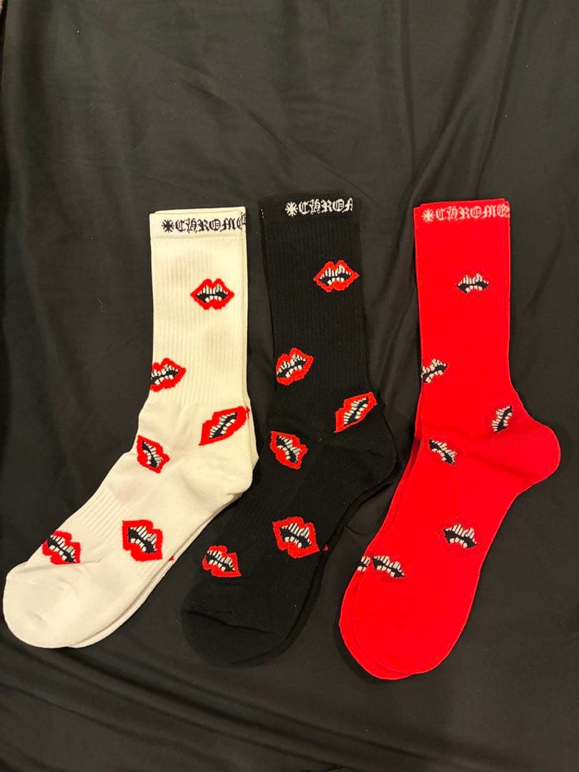 V*様 CHROME HEARTS クロムハーツ ソックス 3足セット
