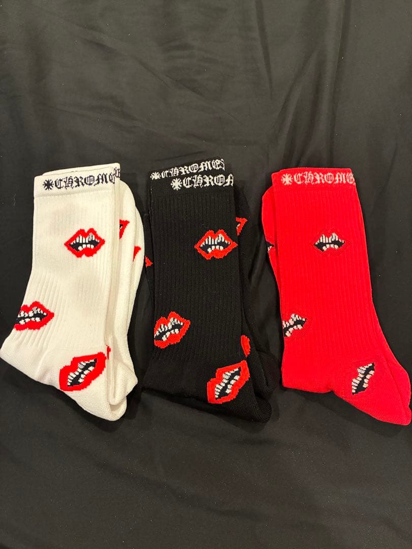 V*様 CHROME HEARTS クロムハーツ ソックス 3足セット