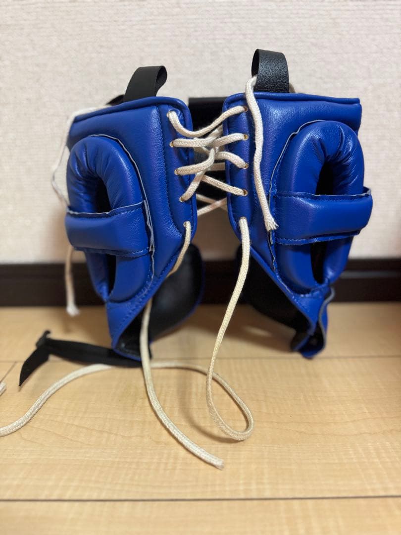 Winning ボクシングヘッドギア ブルー