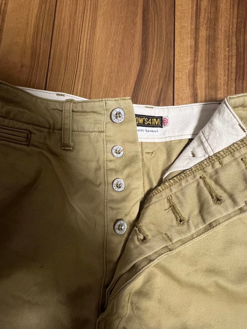 PHERROW'S フェローズ チノパン P41M M-41 W31 ベージュ