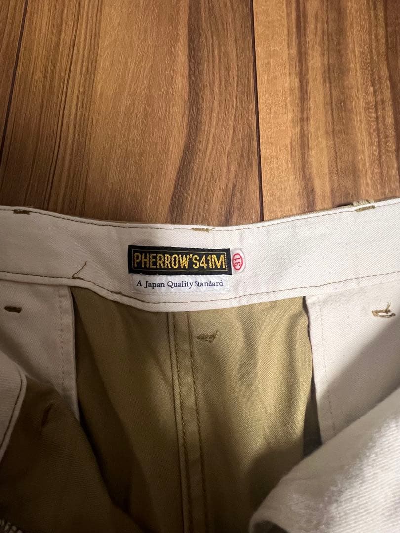 PHERROW'S フェローズ チノパン P41M M-41 W31 ベージュ