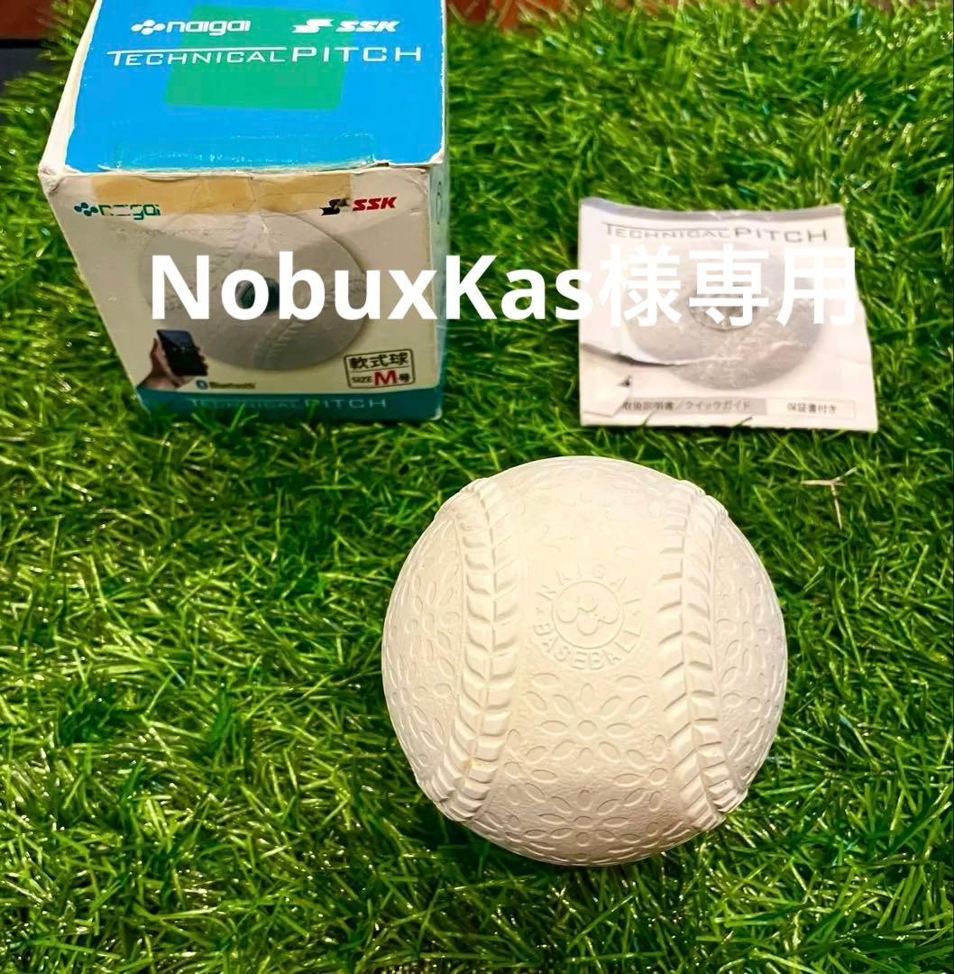 NobuxKasテクニカルピッチ軟式M号（TECHNICAL PITCH）