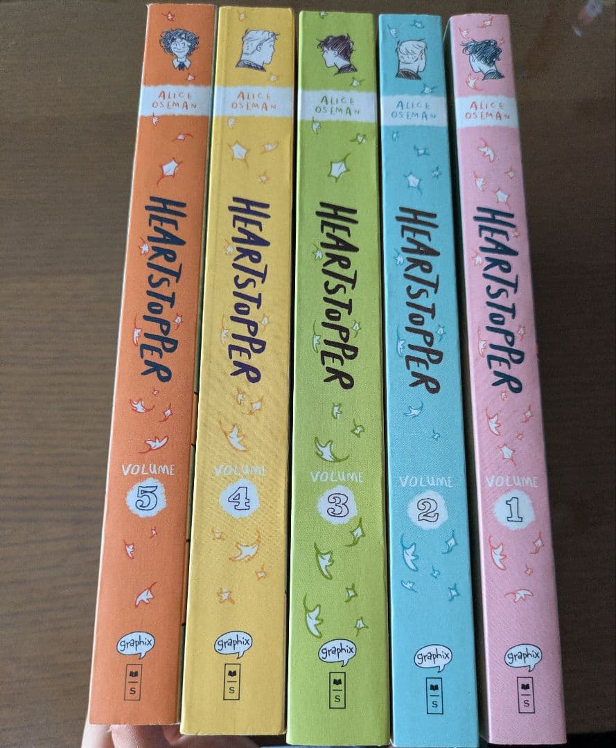 Heartstopper 全5巻セット Alice Oseman