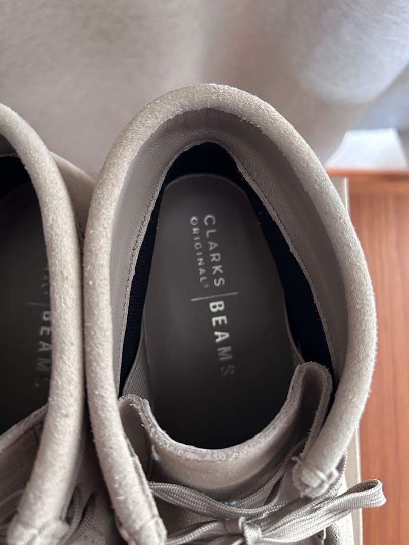 靴 CLARKS Wallabee BT GTX Sand Suede 26.5cm