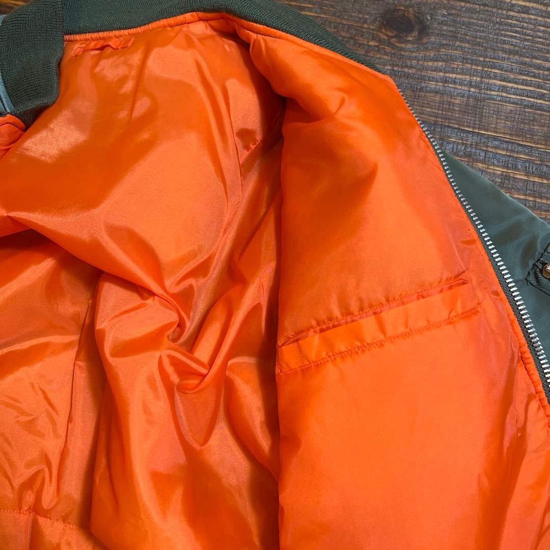 OLD UNIQLO 90s 紺タグ MA-1 ミリタリー フライトジャケット