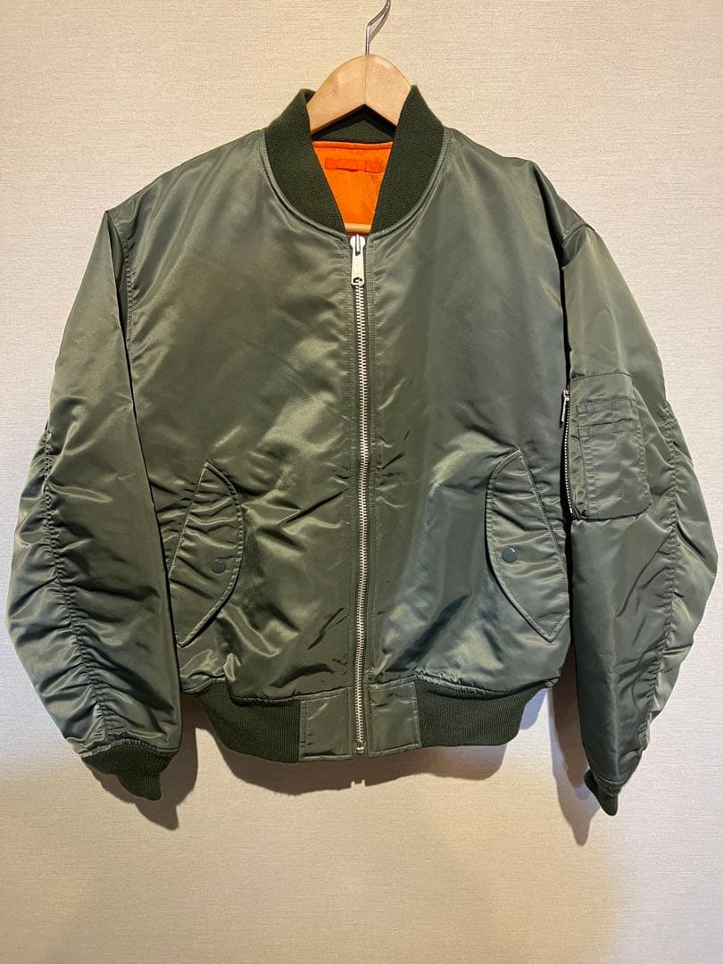 OLD UNIQLO 90s 紺タグ MA-1 ミリタリー フライトジャケット