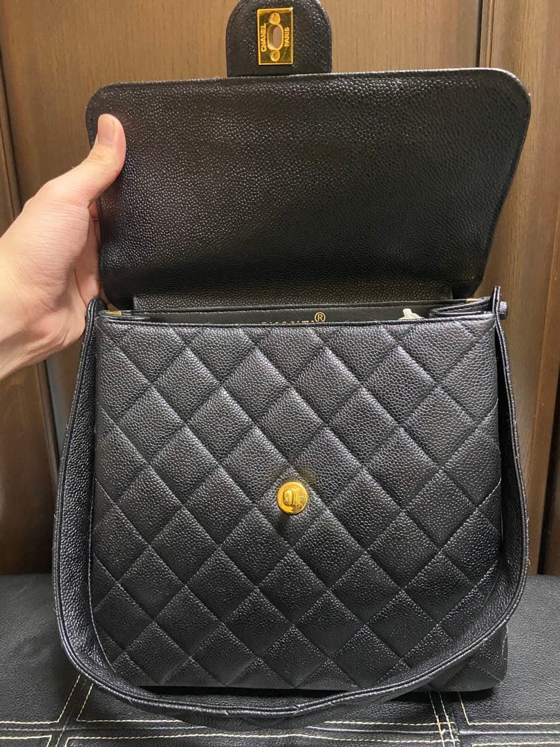 シャネル　ダブルフェイス　ショルダーバッグ