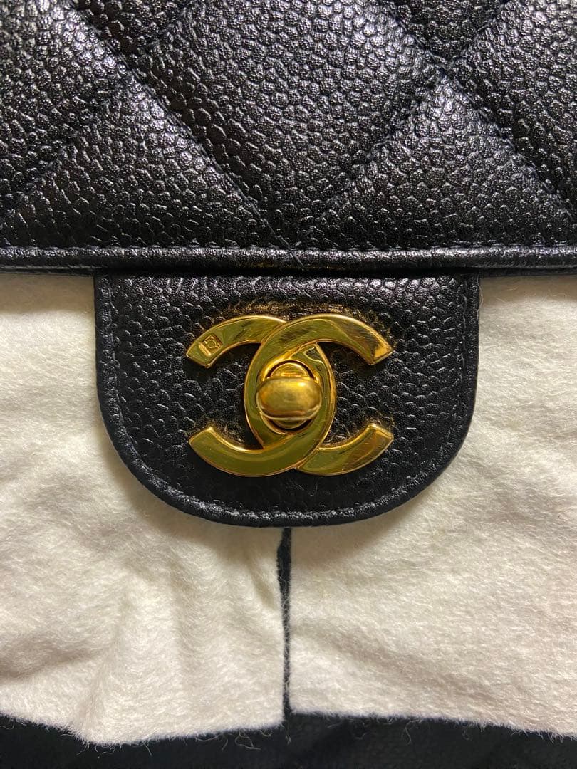 シャネル　ダブルフェイス　ショルダーバッグ