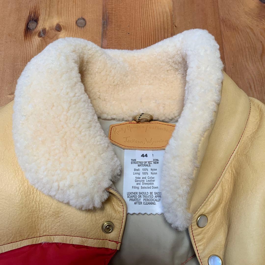 ロッキーマウンテン　フェザーベッド　ダウンベスト　44（美品）