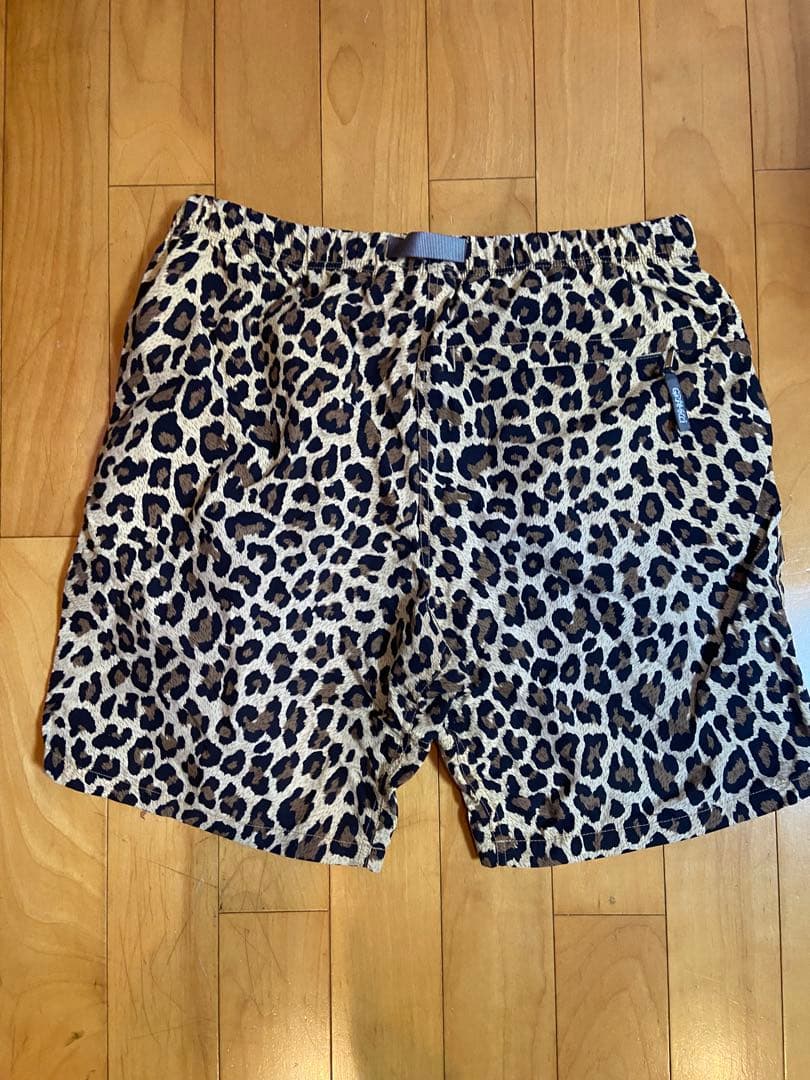 Gramicci レオパード ナイロンショーツ XLナイロン100%｜廃番カラー