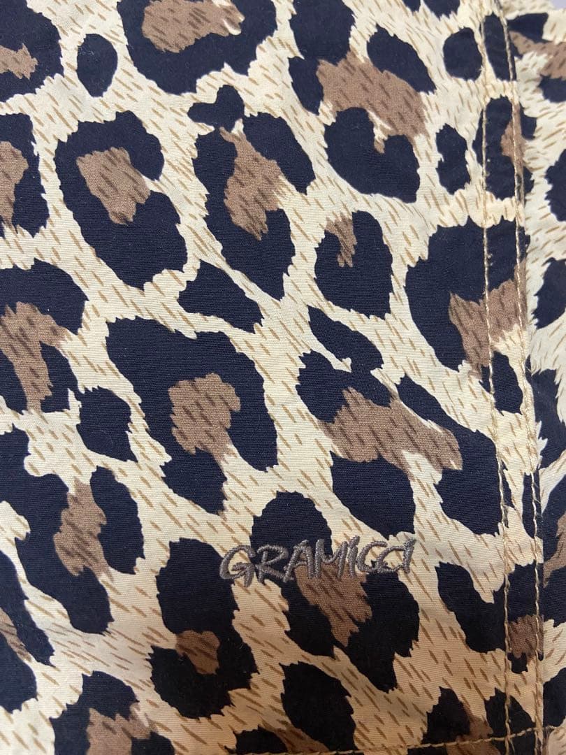 Gramicci レオパード ナイロンショーツ XLナイロン100%｜廃番カラー