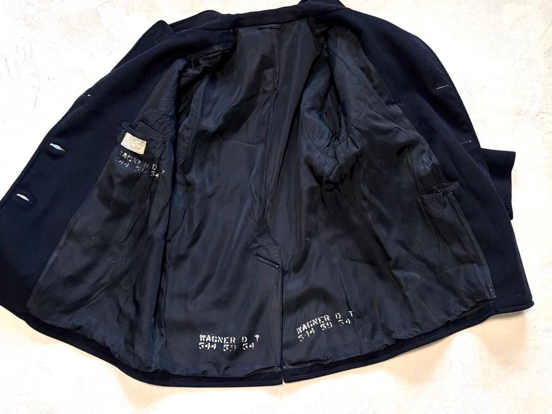 米軍 実物 ビンテージ 50's 60's U.S.NAVY ピーコート 40