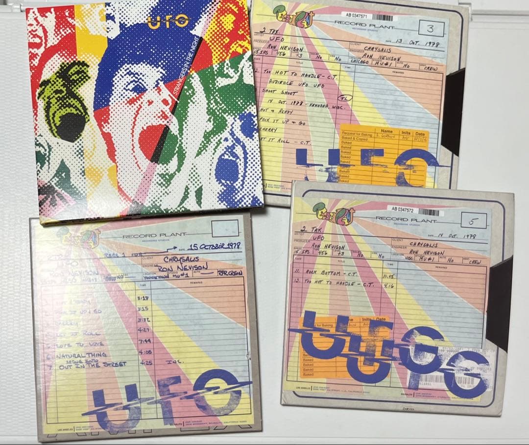 UFO / Strangers in the night 8CD 新品同様美品