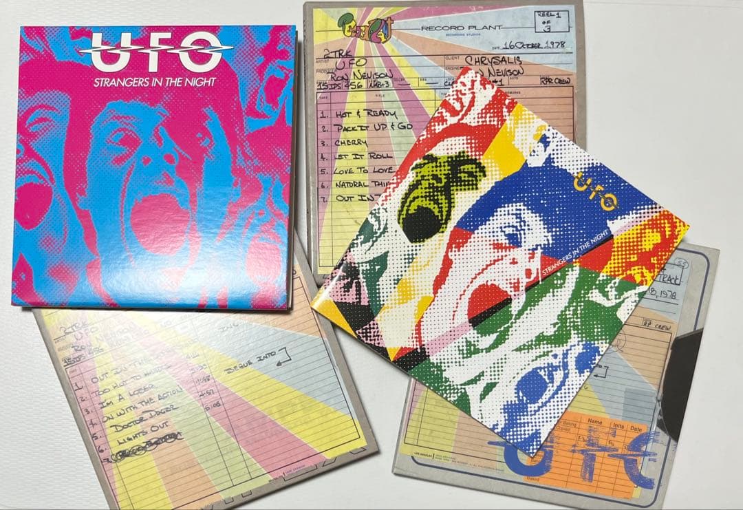 UFO / Strangers in the night 8CD 新品同様美品