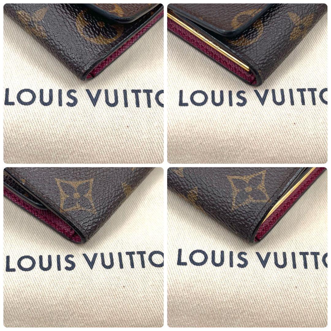 ルイヴィトン モノグラム フューシャ キーケース　キーホルダー 583