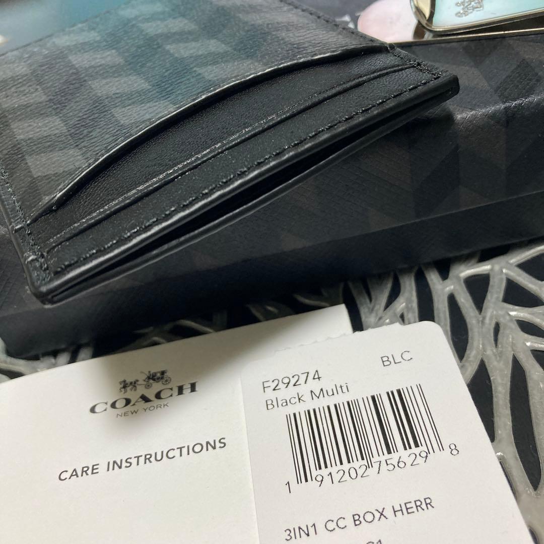 COACH マネークリップ　カードケース　新品未使用