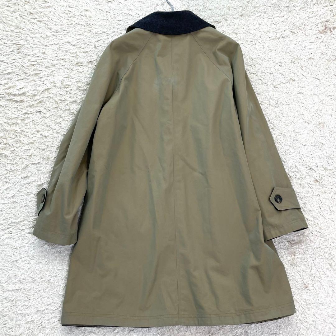 GUCCI カシミヤ混 リバーシブルコート グレー系 カーキ 40サイズ